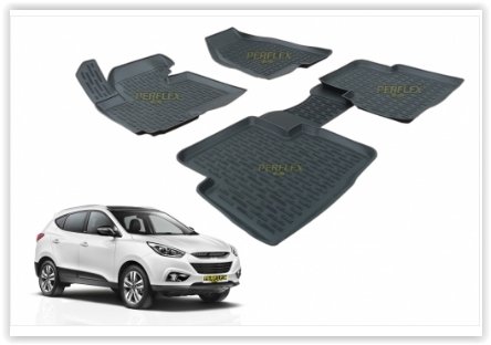 PASPAS 3D X-MAT HAVUZLU HYUNDAI İX35 11 SİYAH