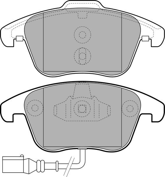 ÖN BALATA TIGUAN-Q3 10 > GDB1762