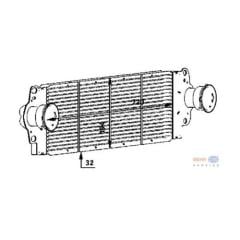TURBO RADYATÖRÜ INTERCOOLER TRANSPORTER T5 -MULTIVAN 5 720x194x32