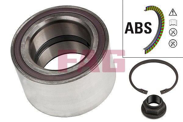 ÖN TEKER RULMANI FIAT DUCATO 06> CITRO N JUMPER 2 06> PEUGEOT BOXER 06> 54x90x55