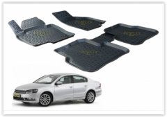 PASPAS 3D X-MAT HAVUZLU VOLKSWAGEN PASSAT B7 11-15 SİYAH