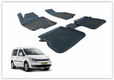 PASPAS 3D X-MAT HAVUZLU VOLKSWAGEN CADDY 10-20 SİYAH