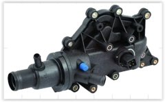 TERMOSTAT KOMPLE CLIO 2 1.4 16V-1.6 16V 98 LAGUNA 2 1.6 16V 01 TAHLİYE BORULU