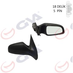 DIŞ DİKİZ AYNASI SAĞ ASTRA H 04> ELEKTRİKLİ ISITMALI KONVEKS 5 FİŞ VM-968EHR