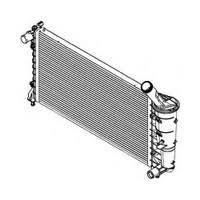 RADYATÖR PUNTO 1.4 03 MEK AC KLİMASIZ 582x322x34