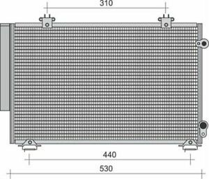 KLİMA KONDENSERİ YARIS 1.3i-1.4d-1.5i 99