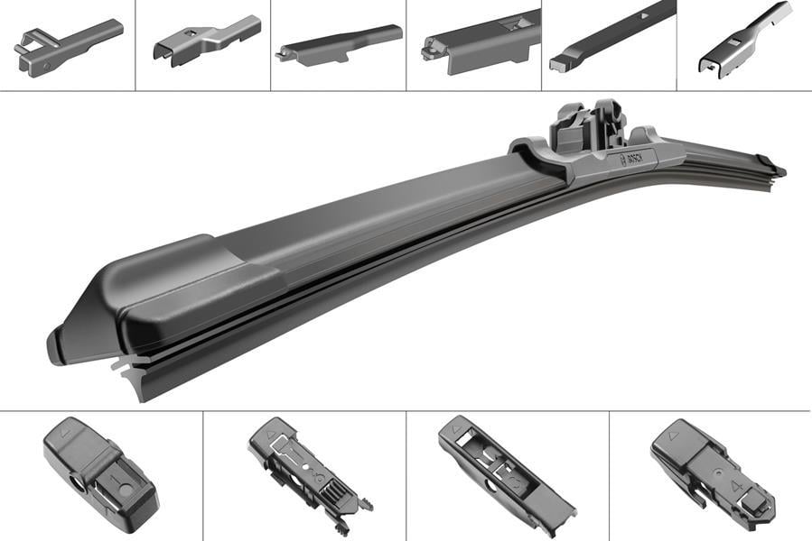 AEROTWİN PLUS TEKLİ SİLECEK - 500 MM ŞEFFAF PAKET AP 500 U