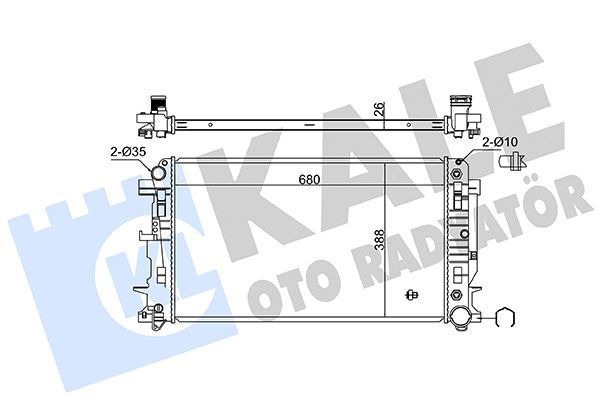 MOTOR SU RADYATORU MERCEDES SPRINTER B906 06 OTOMATIK SANZIMAN