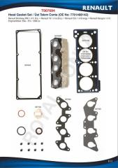 MOTOR ÜST TAKIM CONTA SKT R9 BROADWAY RNI-R19-CLIOE6J-E7J 1.4