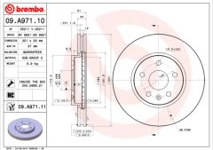ÖN FREN AYNASI INSIGNIA A 08 SAAB 9-5 YS3G 10 17 JANT 321x30x5DLxHAVALI 13502214-569422