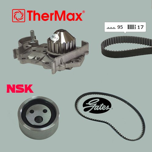 DEVİRDAİMLİ TRİGER SETİ CLIO 1 - R19 1.2-1.4 90-98 - 88-95 MEGANE 1 1.4-1.6 96-99 095x170