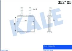 KALORİFER RADYATÖRÜ HYUNDAI ATOS 1.0L G4HC 98-03 - ALEMİNYUM