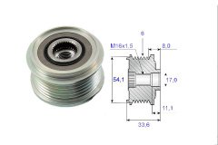 ALTERNATÖR KASNAĞI RULMANLI DUCATO-SUCUDO-BOXER-JUMPER-PARTNER-BERLINGO 2.0 HDI 02 MONDEO 07