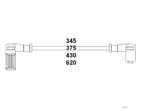 x BUJİ KABLOSU TIPO 1.4 ie 8V 97-99