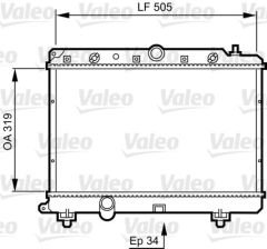 x RADYATÖR ROVER 220 D/SD/ SDI 95-00 618İSİ 96-99 620İ 93-96 620Sİ 93-99 25 2.0İDT 99-05