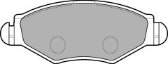 ÖN FREN BALATASI PEUGEOT P206 1.4 1.6 09/98> P306 1.4 1.6 5/93>