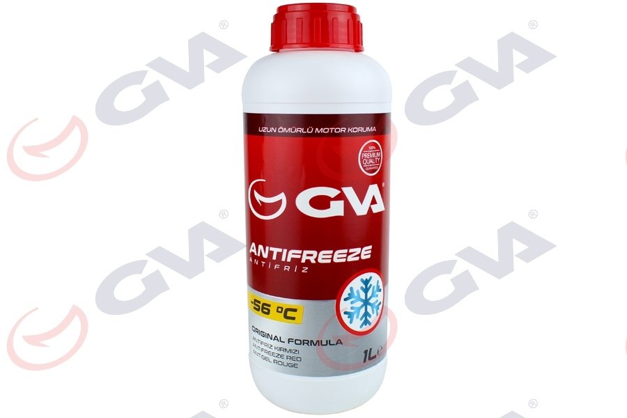 ANTİFRİZ 1 LT -56 C KIRMIZI LONG LİFE Koli 12 Ad ORGANIK