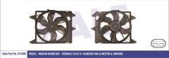 FAN MOTORU DAVLUMBAZLI CLIO 2-KANGOO 97 MEGANE 1-SCENIC 1 99-03 320W-380mm
