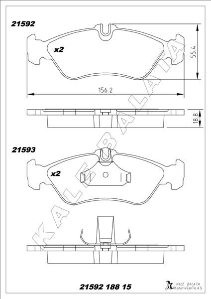 BALATA ARKA SPRINTER 95 -
