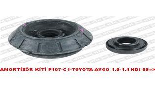 AMORTİSÖR KİTİ P107-C1-TOYOTA AYGO 1.0-1.4 HDI 05 >