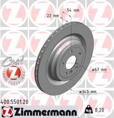 FREN DISKI ARKA 4-matic MERCEDES W166 X166 C292