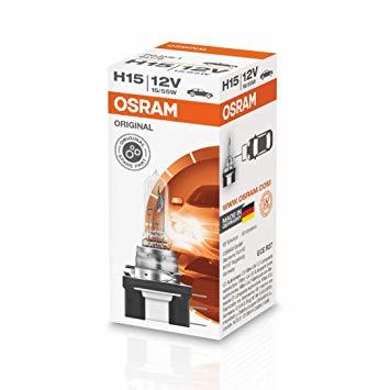 AMPUL 12V H15 15/55W ÇİFT TELLİ FAR VE SİS