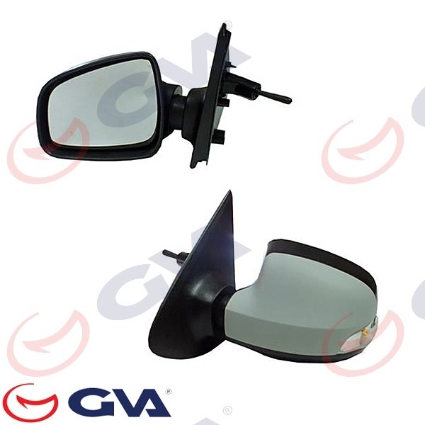 DIŞ DİKİZ AYNASI MEKANİK SOL CLIO SYMBOL-SANDERO 13=> (SİNYALLİ) (ASTARLI) (KONVEKS CAM) VM-6129PL