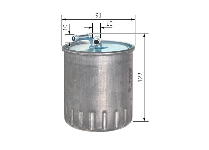 YAKIT FILTRESI MERCEDES OM628 W211 W220 W163 W463