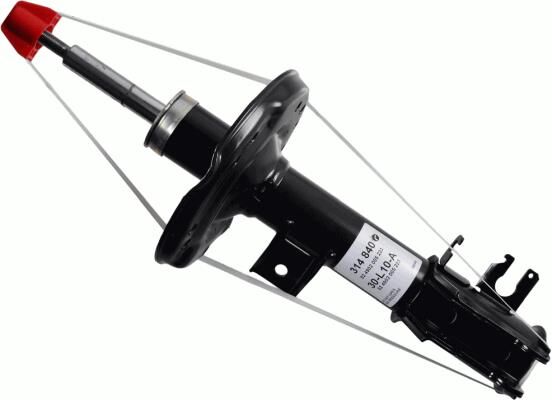 AMORTİSÖR ÖN SAĞ FIAT 500 07> 500 C 07> FORD KA 08>