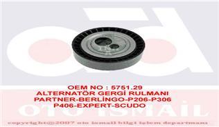 ALTERNATÖR GERGİ RULMANI PARTNER-P206-306-406-605-806-EXPERT-BERLINGO-C5-C8-JUMPY-SCUDO 1.9-2.0HDI