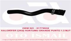 KALORİFER ÇIKIŞ HORTUMU GRANDE PUNTO 1.3 MJT
