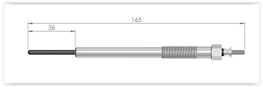 KIZDIRMA BUJİSİ KIA CARNIVAL/GRAND CARNIVAL 3 VQ 2.9 CRDi-CRDİ LX 06 > KIA K2900 2.9D 08 >