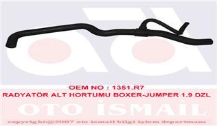 RADYATÖR ALT HORTUMU BOXER-JUMPER 1.9 DZL
