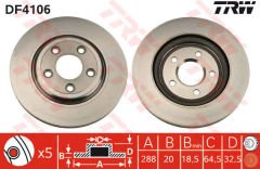 FREN DISKI ARKA JAGUAR S-TYPE 2 X200 XJ X350. X358