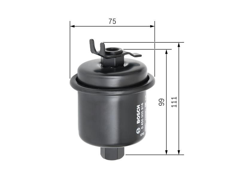 YAKIT FİLTRESİ ACCORD 2.0-2.2 91-97 -C4IC 1.4-1.5-1.6 95-01 -CRV 2.0 99-06 F22A6