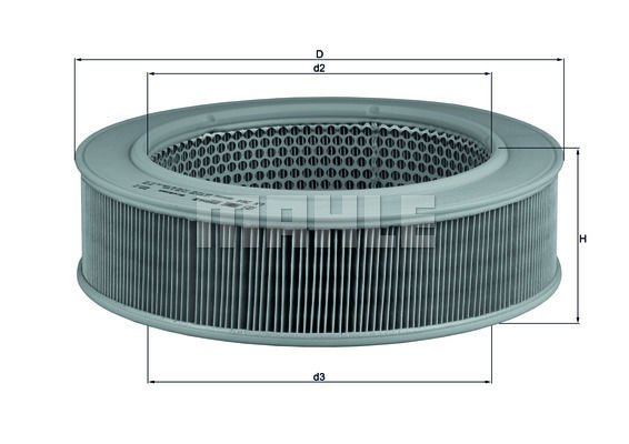 HAVA FILTRESI MERCEDES OM615 OM616 OM617 W123 S123 B601 B602