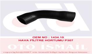 HAVA FILTRE HORTUMU P207 P107 P206 C2 C3 1.4HDI FIESTA FUSION 1.4TDCI 01 08