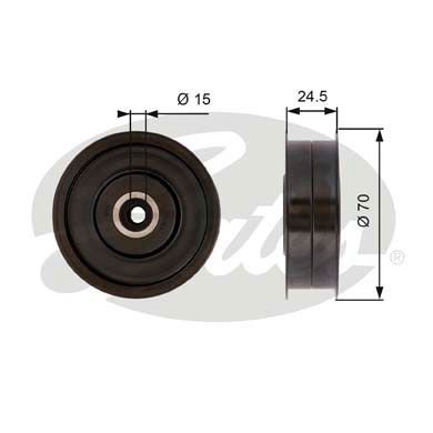 KAYIS GERGI RULMANI MERCEDES W203 W204 C219 W211 W164 W221