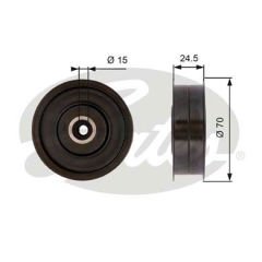 KAYIS GERGI RULMANI MERCEDES W203 W204 C219 W211 W164 W221