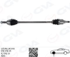 ÖN AKS KOMPLE SAĞ FORD YENI COURIER 17> 1.5-1.6 TDCI -1.0 ECOBOOST