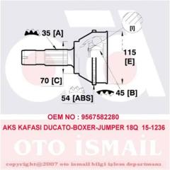 x AKS KAFASI DIŞ DUCATO-BOXER-JUMPER 18Q 94-02 ABS Lİ 15-1236