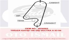 TRİGER KAYIŞI 146x200 146 DİŞ VECTRA A-ASTRA F 1.8-2.0 8V 18SV-20NE-C20NE GD146S8T200 CT866