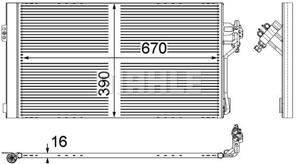 KLIMA RADYATORU MERCEDES VITO W639 03