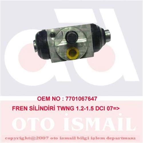 x FREN SİLİNDİRİ R-L TWNG 1.2 16V-1.2T-1.5DCI 07 17.78mm