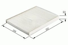 POLEN FİLTRESİ POLO3-POLO CLASSIC-GOLF3-GOLF4-BORA-A3-TOLEDO 97-04 -PASSAT 01-05