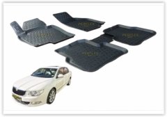 PASPAS 3D X-MAT HAVUZLU SKODA SUPERB 08-15 SİYAH
