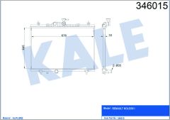RADYATÖR AL/PL/BRZ KOLEOS 2.0DCI