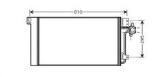KLİMA KONDENSERİ T5-MULT4AN 03 675x390x16