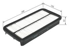 HAVA FİLTRESİ AVENSIS 2.0 D 99-03 CAMRY 2.5 V6 88-91 CARINA 2 2.0 D 88-92 1457433582