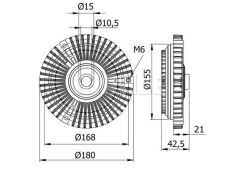 FAN TERMIGI MERCEDES SPRINTER 901 904 96 06